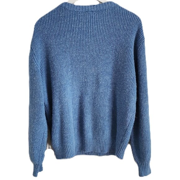 Ichi blue knit sweater - Picture 2 of 11